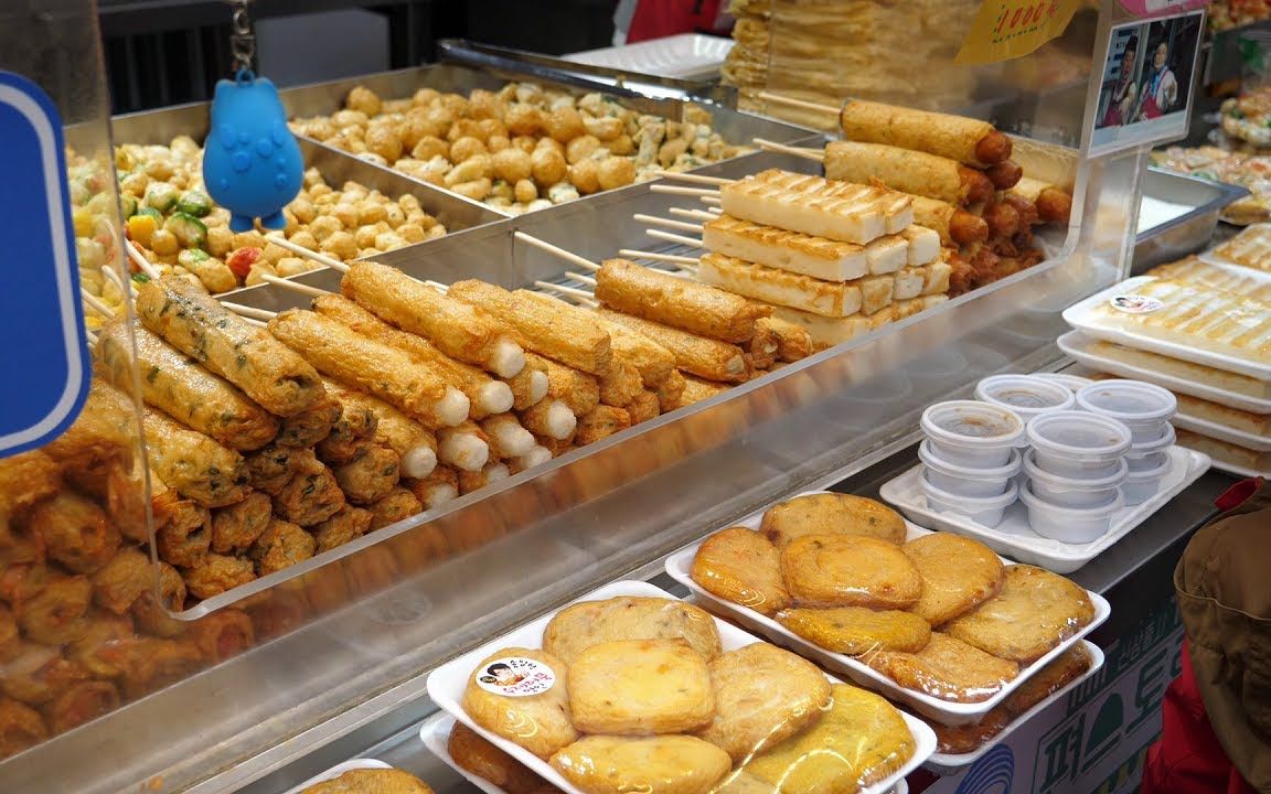 街头美食系列600 韩国棒子高丽日本 料理 街边小吃 东亚美食 夜市