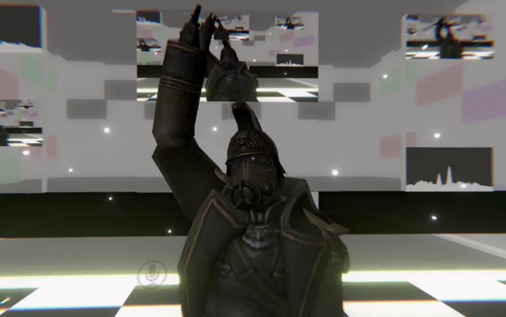 克里格政委在弗拉克西斯攻城战期间使用舞蹈鼓舞士气