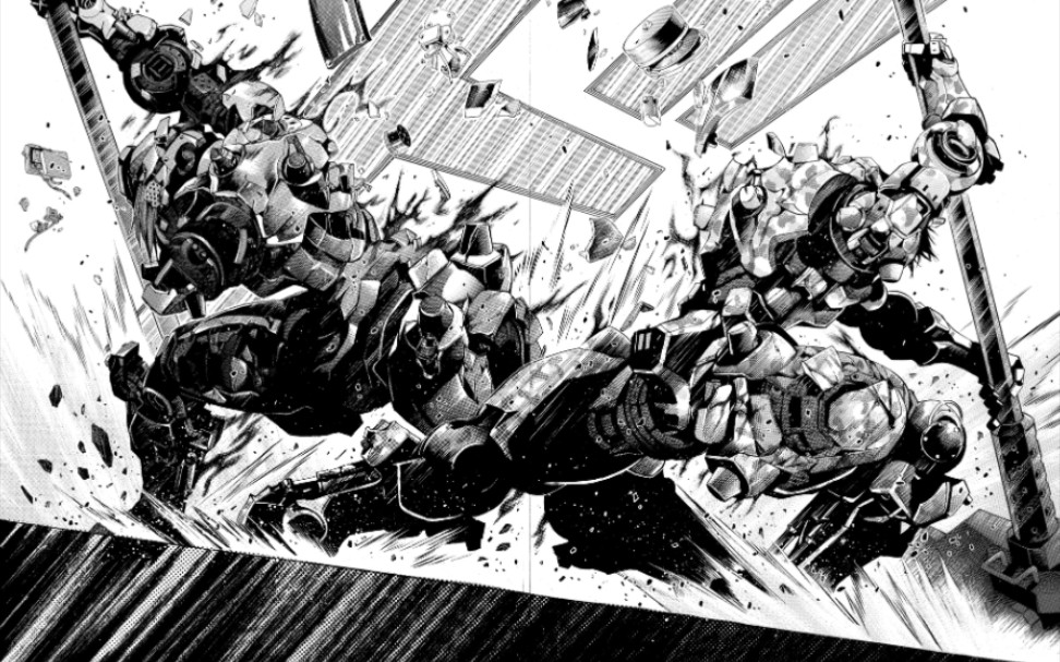 不同漫画家对动作打斗的刻画(四)