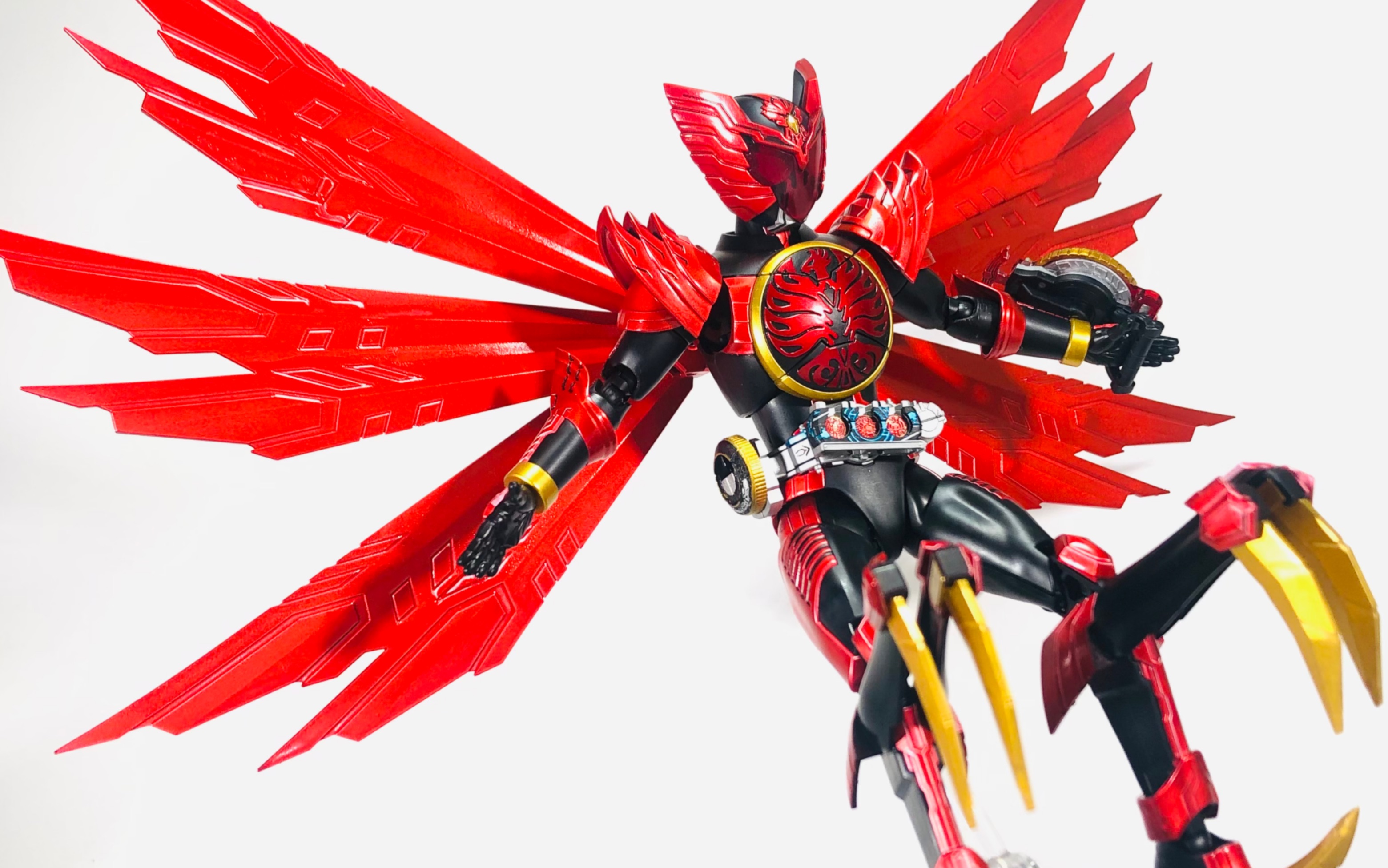 【老杀模玩】喷涂版展示 万代 pb网限 frs 假面骑士ooo 鸟联组_哔哩