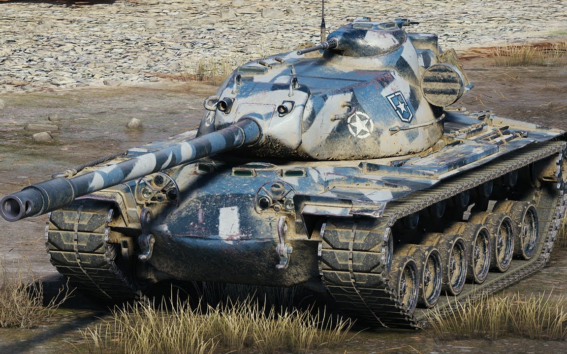 坦克世界 t110e5 - 4杀 1.