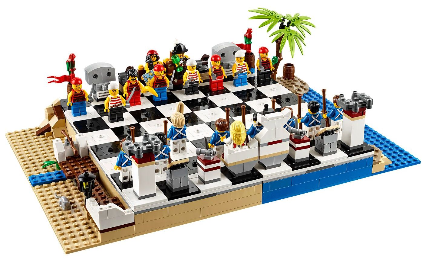 乐高lego 40158 海盗系列 国际象棋 2015速拼评测_哔哩哔哩 (゜-゜)つ