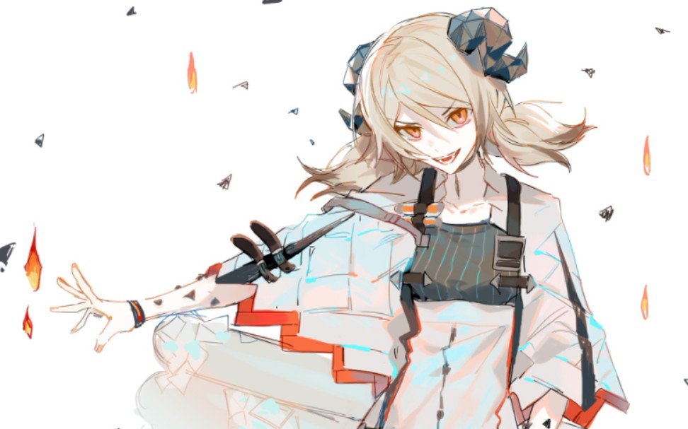 《明日方舟》 r8-3 小火龙快乐关 这个麦秆小火龙点燃