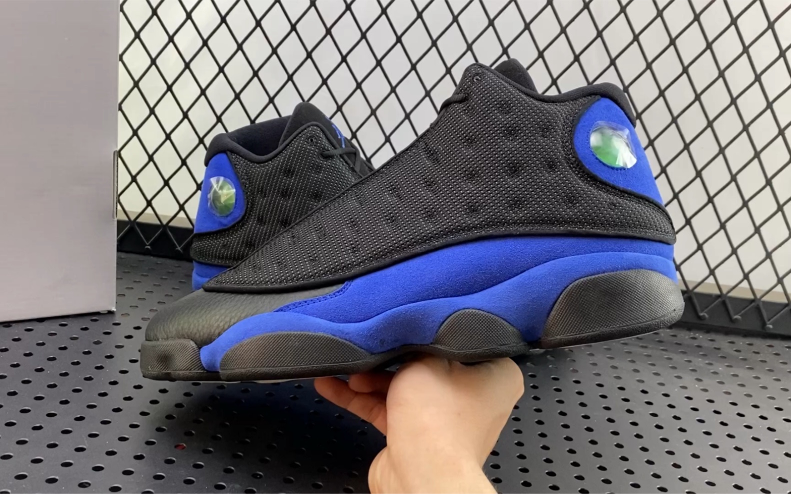 aj13皇家蓝40.5-47.5!东莞订单!标配原厂3d猫眼!