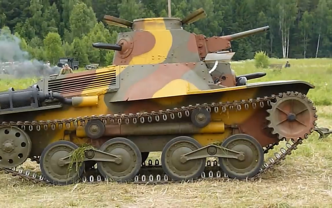 type95japan95式轻坦hago军演篇