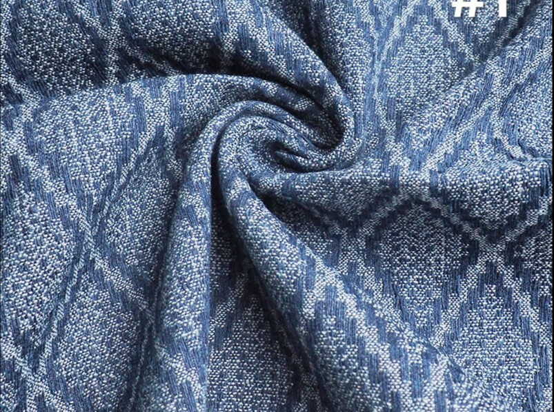 新品上市 提花牛仔布