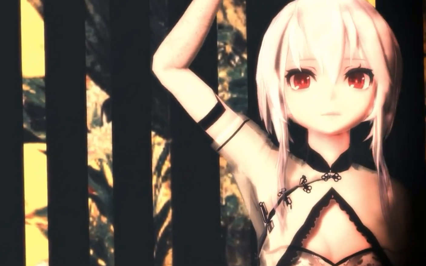 [mmd] 可爱迷人向 tda式 白丝袜 金丝雀旗袍弱音 campanella 760p 60