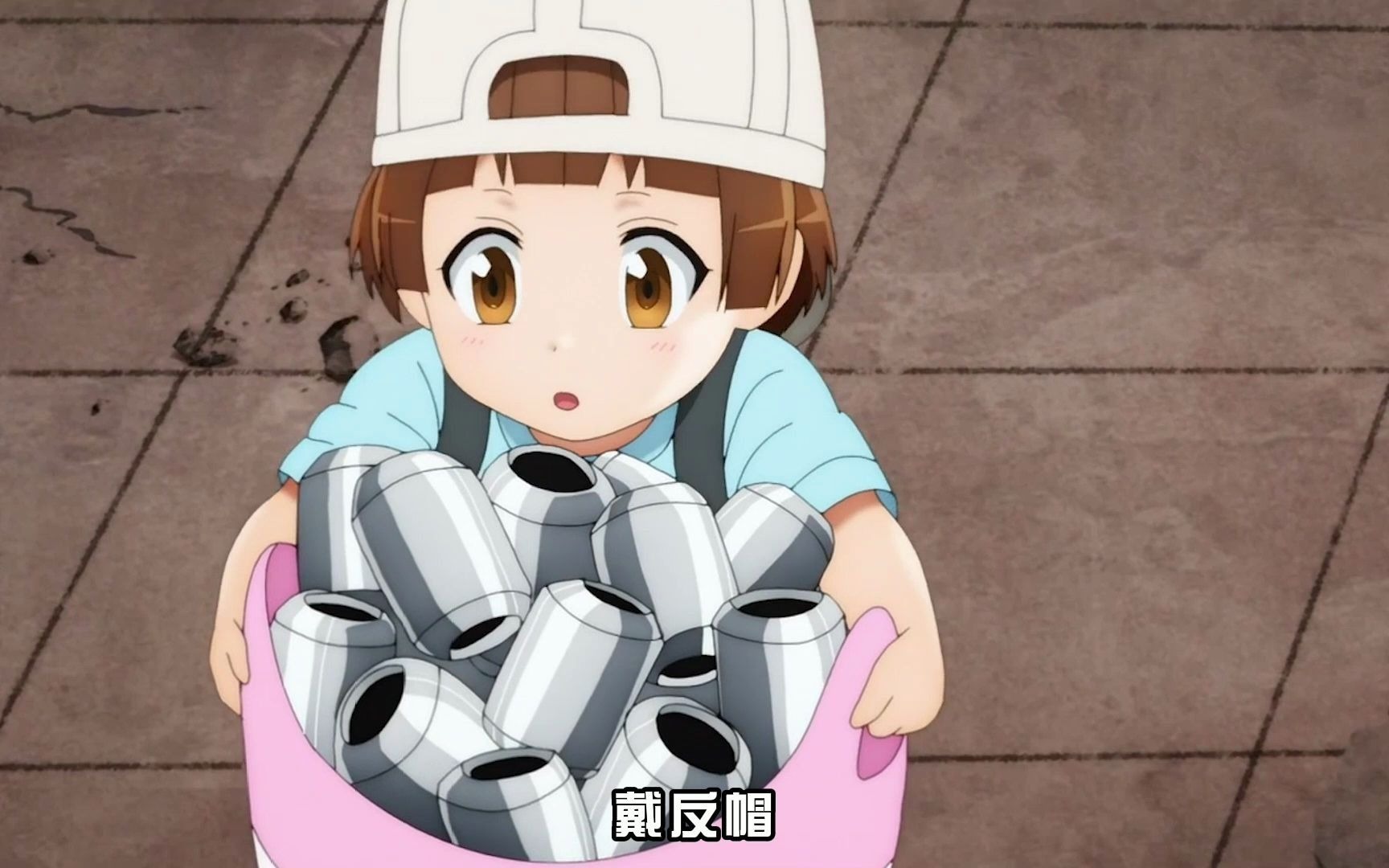 工作细胞:带反帽太可爱了,同时也涨知识了!