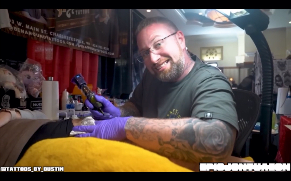 纹身师:呲个小白牙97#杰艺纹身器材#纹身师日常#纹身的意义 #刺青