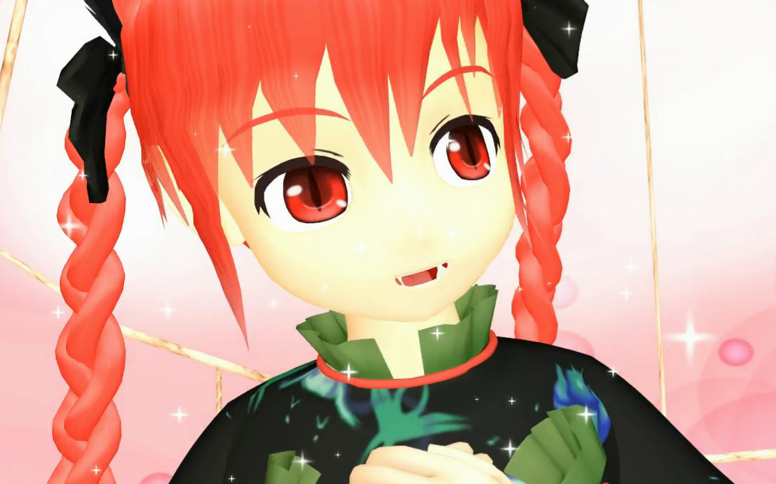 【东方mmd】lets 阿燐 nyas~【东方全明星】怪物猎人x再现