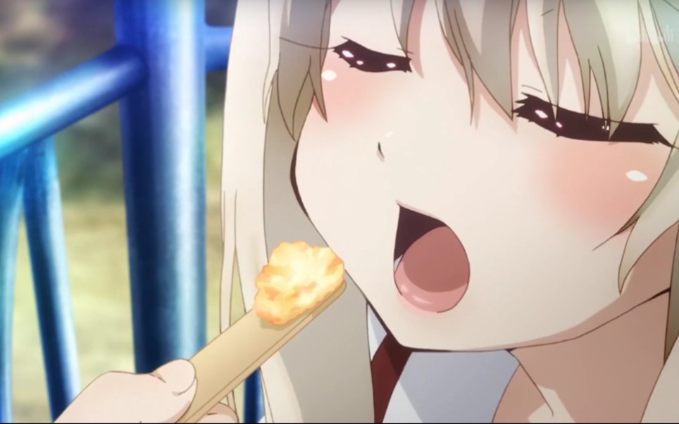 前方高能动漫中的花样喂食play