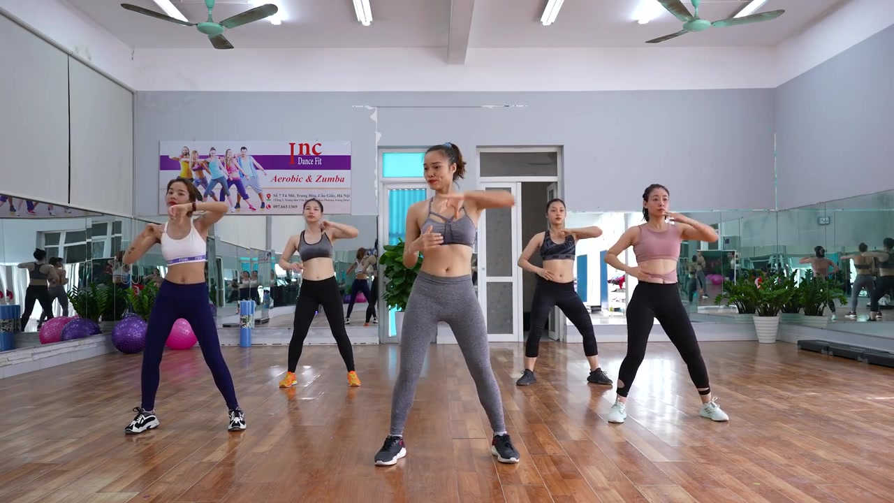 [图]Aerobic Giật Bụng - Giảm Mỡ Bụng Dưới Nhanh Chóng | Inc Danc