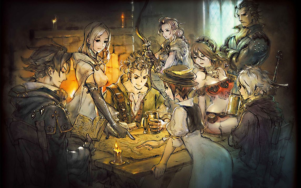 翻烂设定集,《八方旅人》究竟讲了个怎样的故事?|上篇