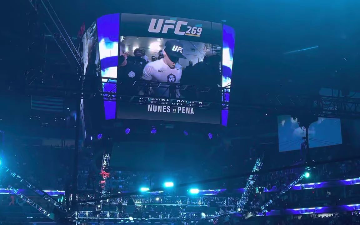 钻石普瓦里尔 ufc 269 出场 现场