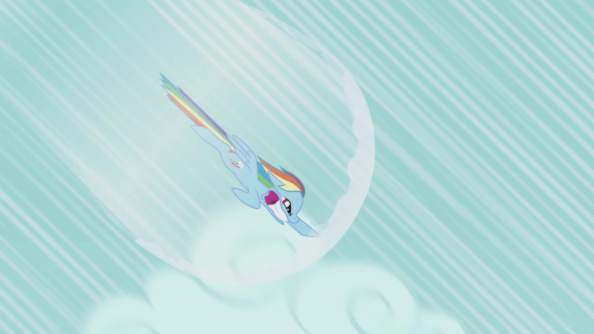 角度精准,轻松过弯,有云宝的地方,"彩虹音爆"天天