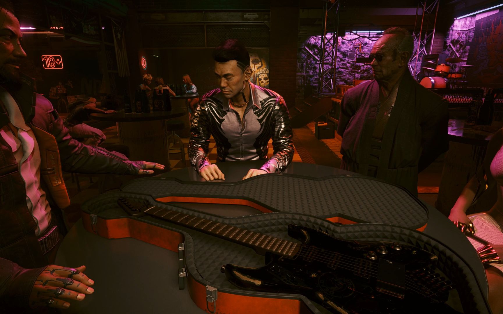 荒坂家族早期演出视频流出