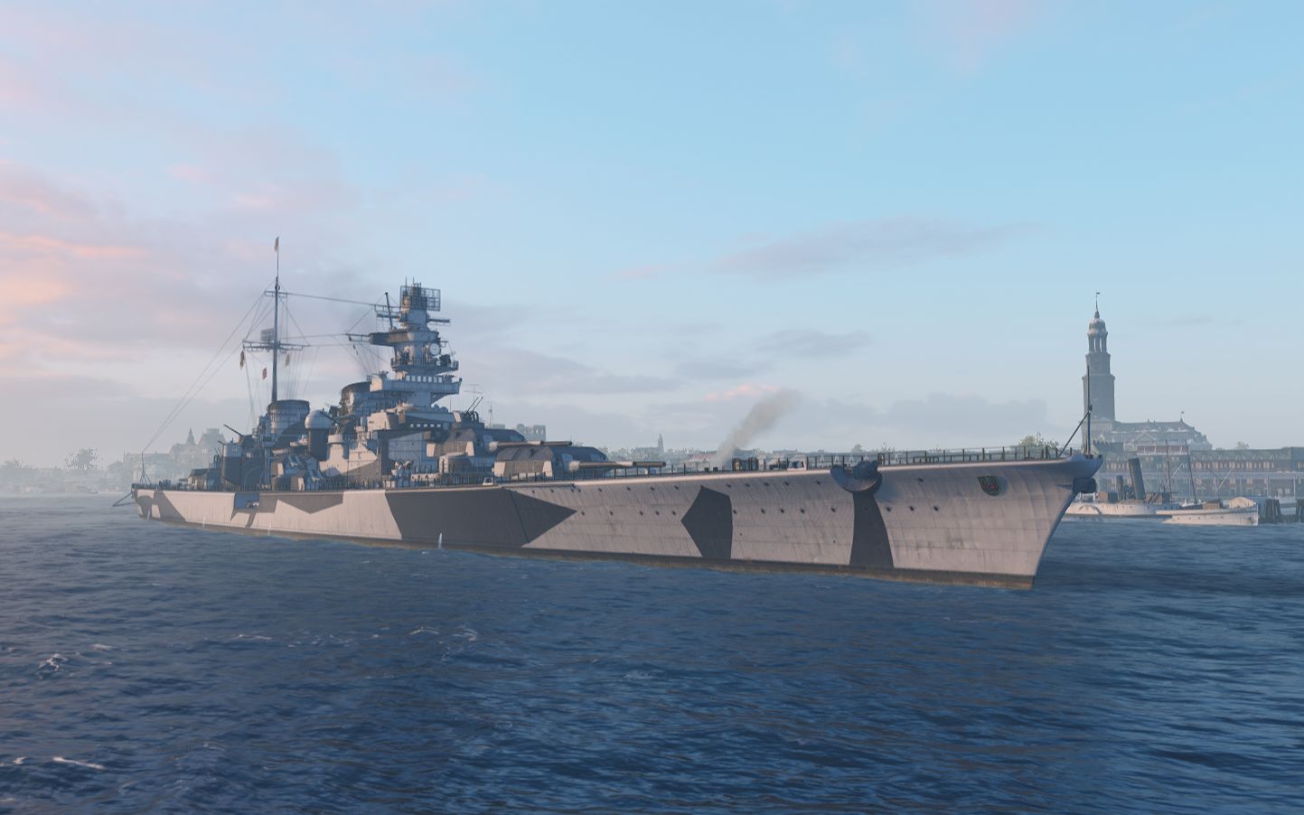 齐格飞首航,大口径yyds!_哔哩哔哩bilibili_战舰世界