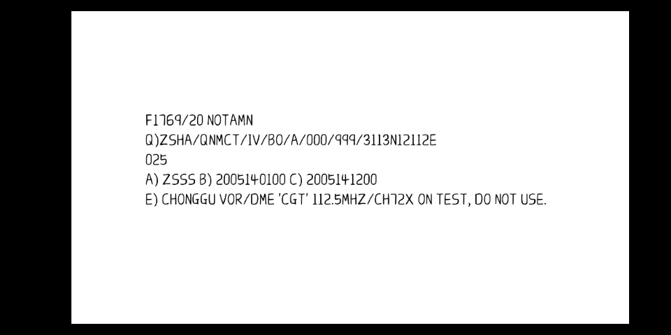 NOTAM哔哩哔哩bilibili