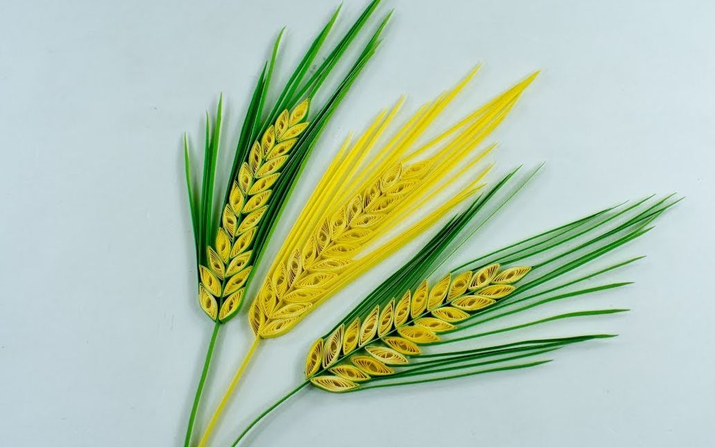 【手工搬运】用纸制作一幅小麦