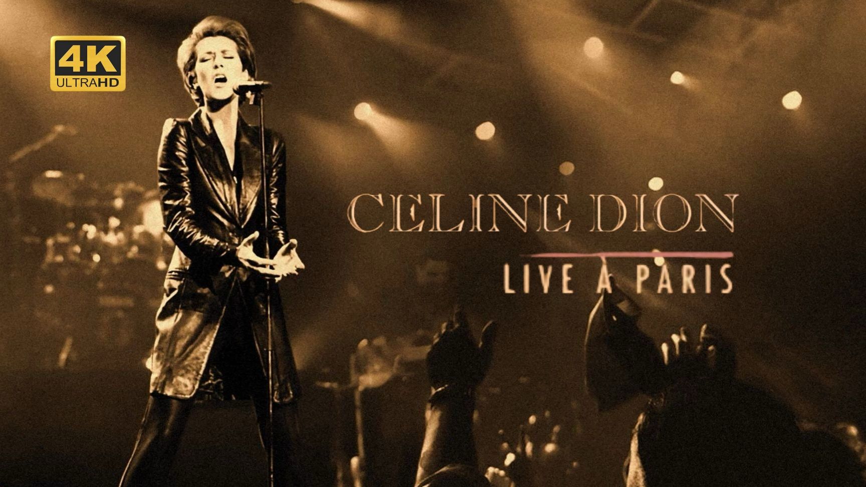 4K超清 一生必看演唱会 | 席琳迪翁Celine Dion 1995年巴黎演唱会 Live à Paris
