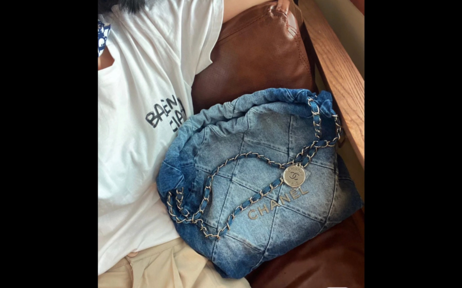 chanel|小香牛仔垃圾袋