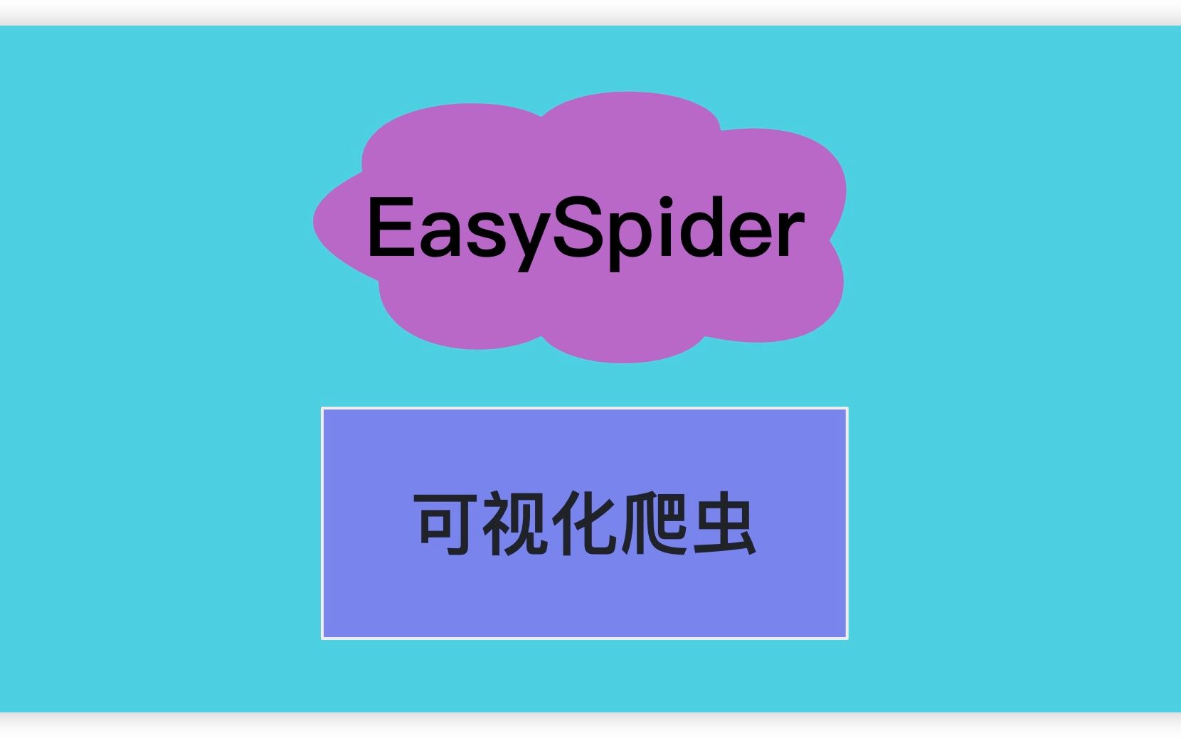 EasySpider可视化爬虫工具哔哩哔哩bilibili