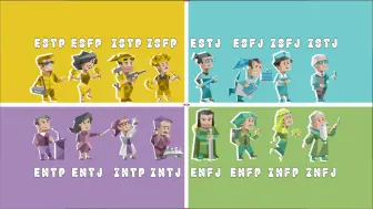 Descargar video: 【MBTI】16人格为什么分成这四种颜色？