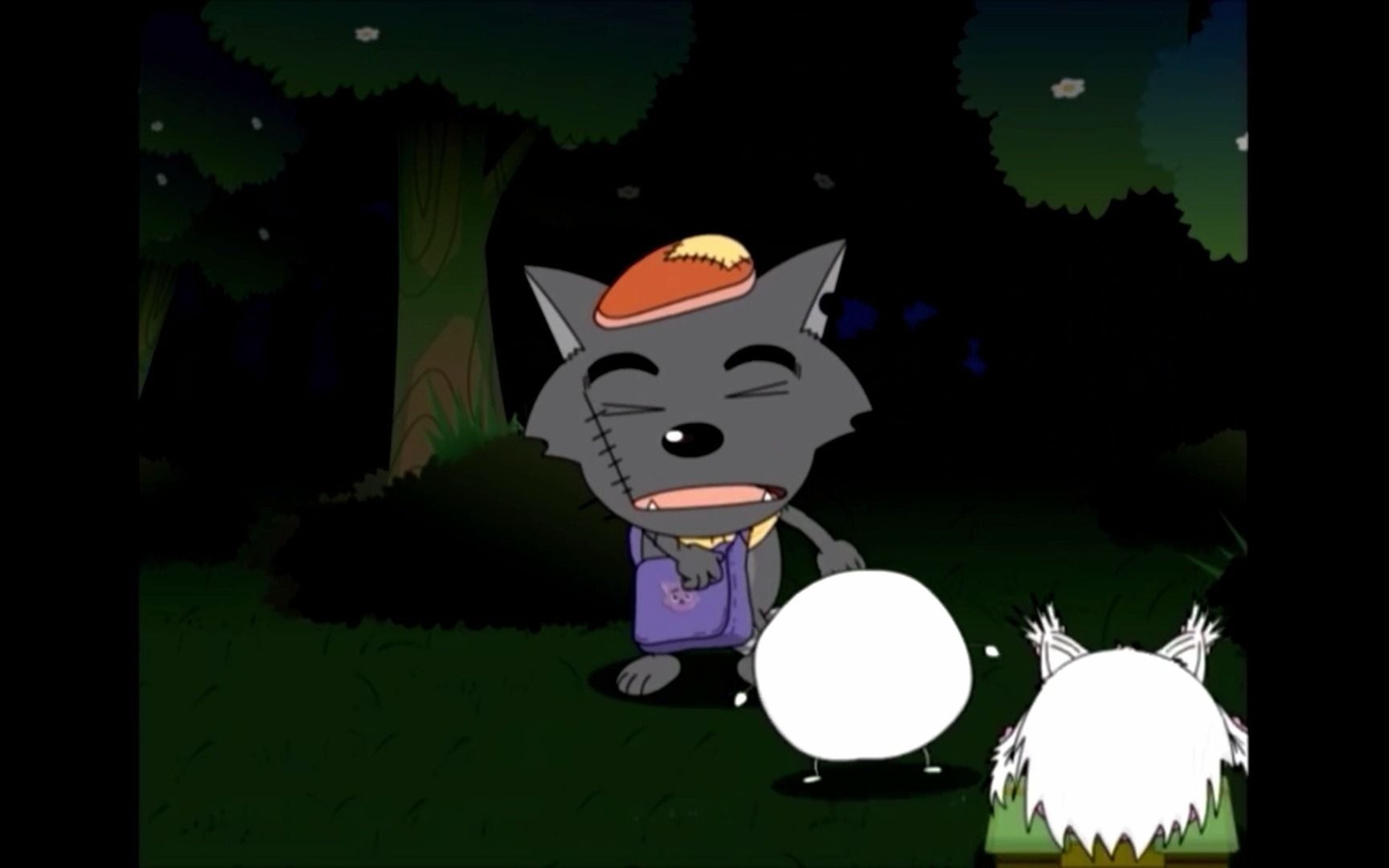 灰太狼遇到蛋蛋