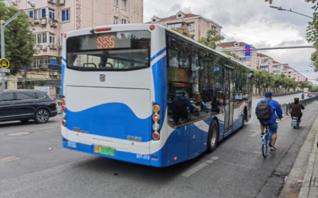 【上海公交】986路运行实录(重庆南路建国中路-西营南路杨路)