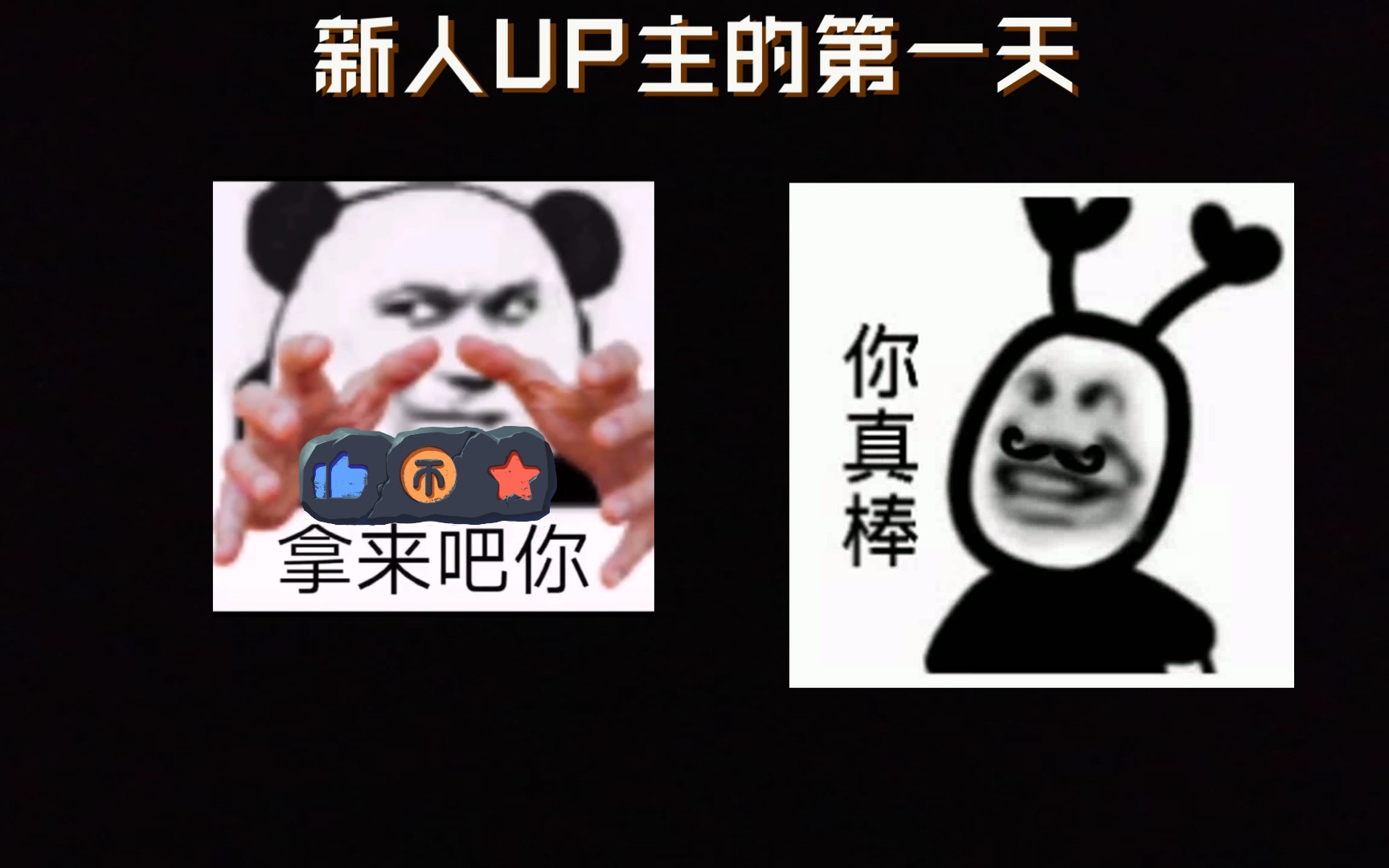 我是新人up主,请你们多多关照_哔哩哔哩_bilibili