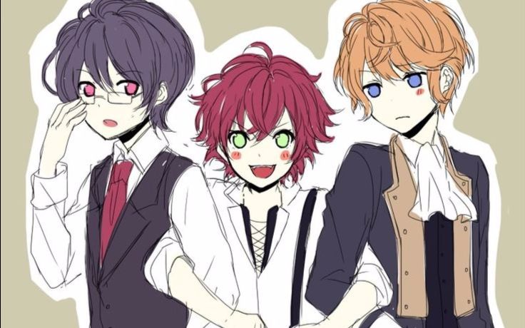 【魔鬼恋人 mmd 】diabolik lovers 逆卷家大哥二哥二丫头一起来跳舞