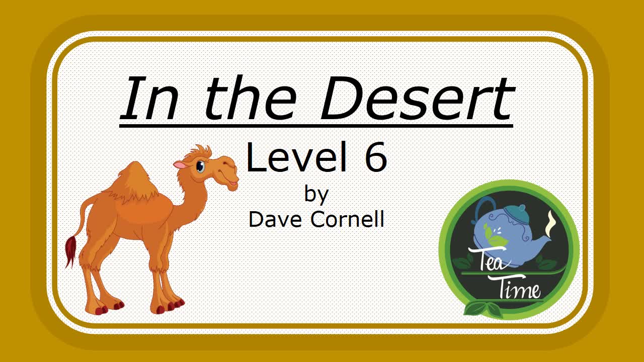 活动  沙漠动物 第六阶段 desert animals l6