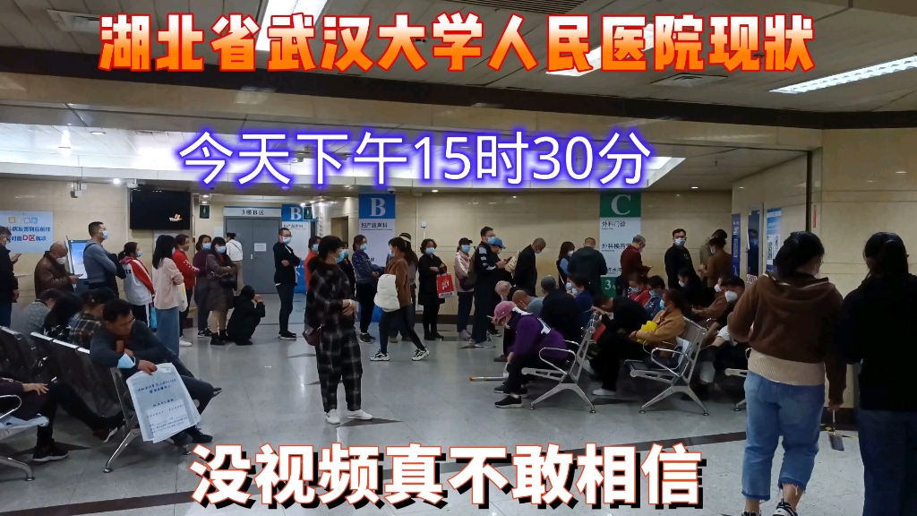 湖北省武汉大学人民医院,今天下午15时30分,没视频真不敢相信哔哩哔哩bilibili