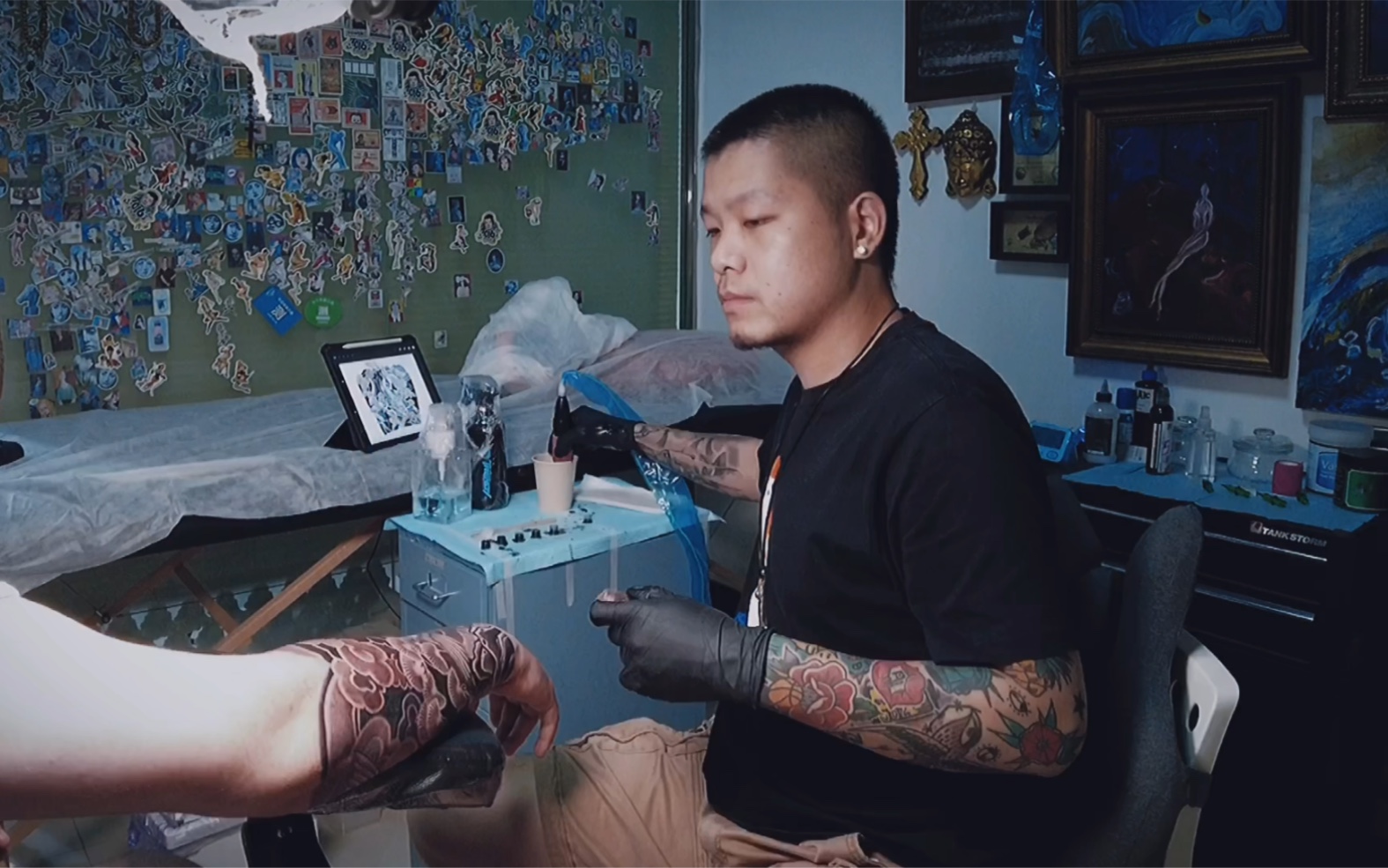 成都一只纹身师的日常|仙鹤纹身_哔哩哔哩_bilibili