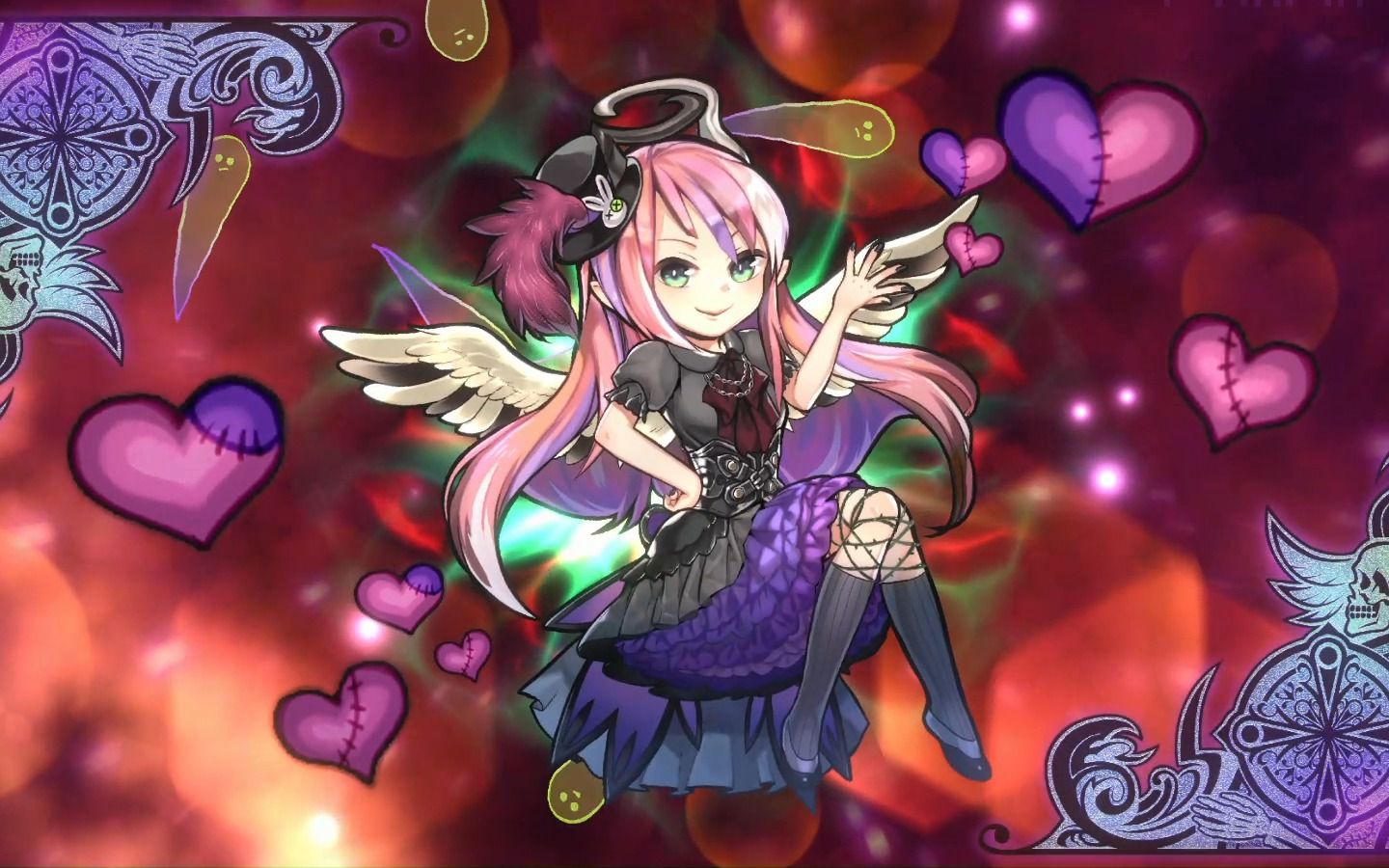 【游戏王md】鬼计惰天使特殊胜利动画