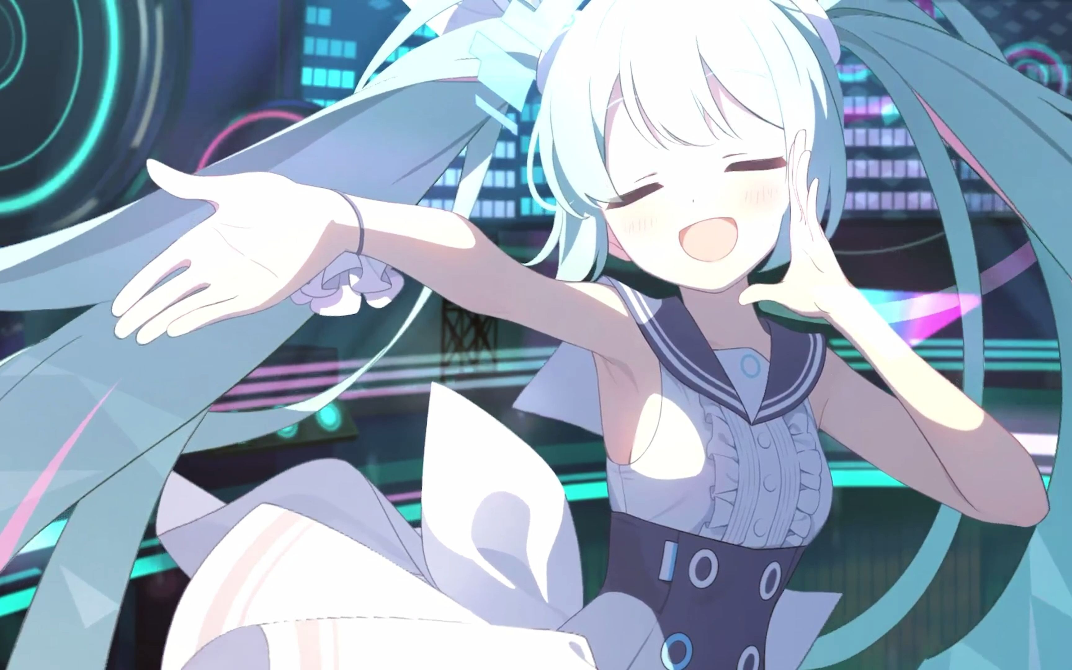 【4k】无音初音未来动态壁纸