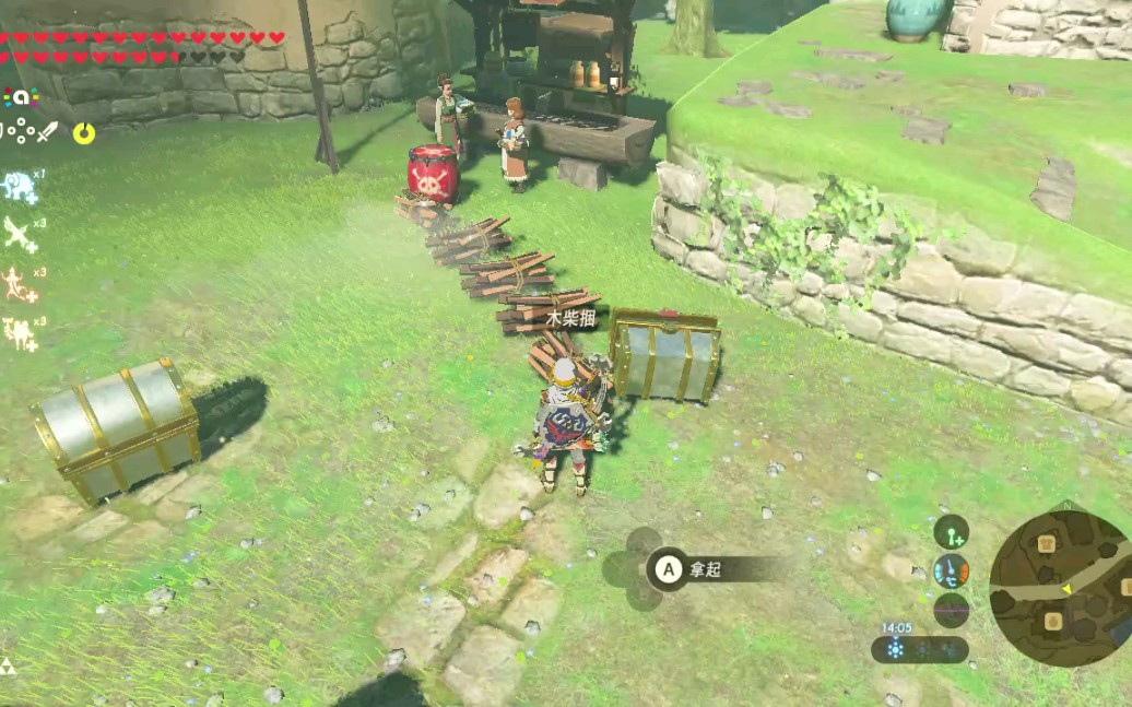 早期海利亚英杰林克破坏村庄珍贵录像