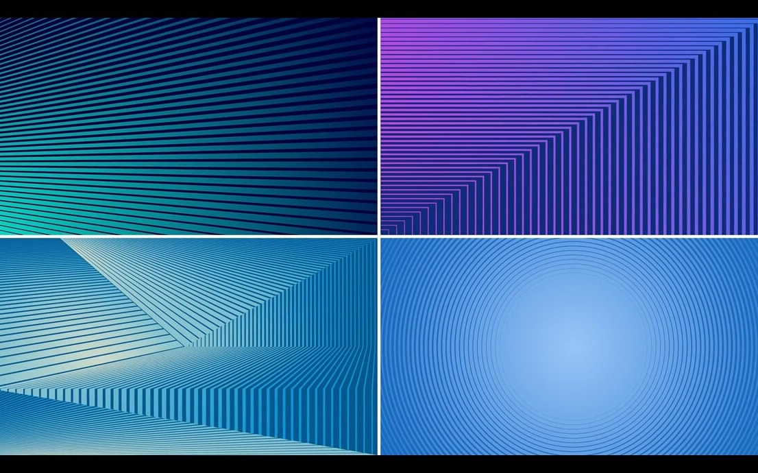 ae模板-18种线条流动视频背景模板