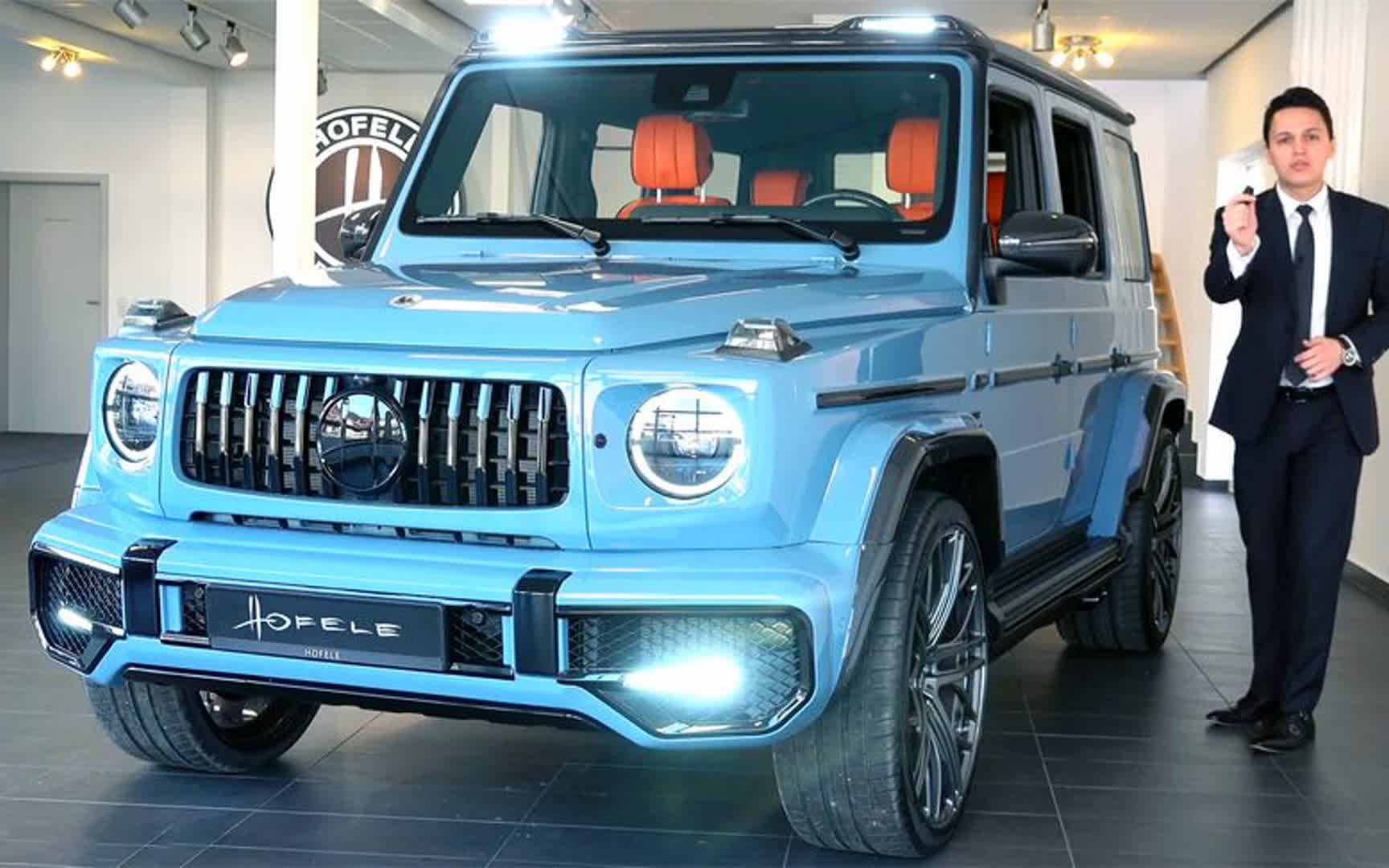 奔驰g63赫菲勒私人定制版,成功男人的理想座驾,落地仅需600万