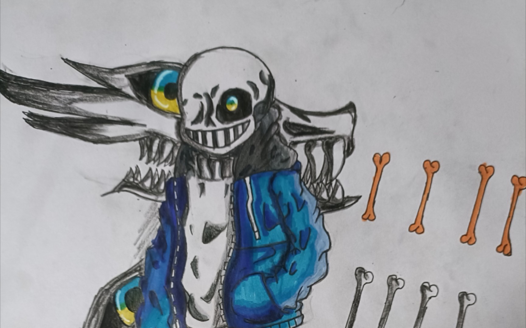 (手绘)最后的呼吸 (第一阶段)