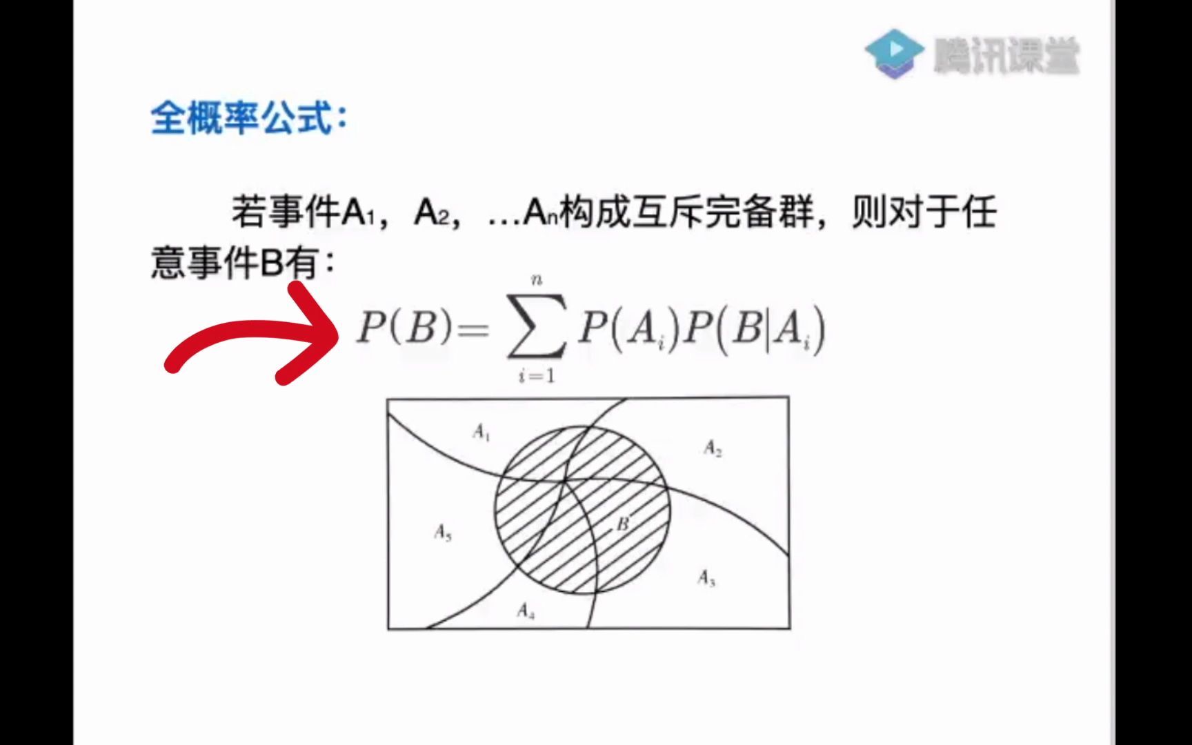 医药数理统计1.4.1 全概率公式哔哩哔哩bilibili