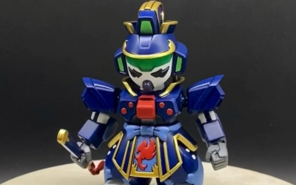 kos出品sd高达 程昱智袋鼠gk sd高达三国传 天津客户代工定制成品展示