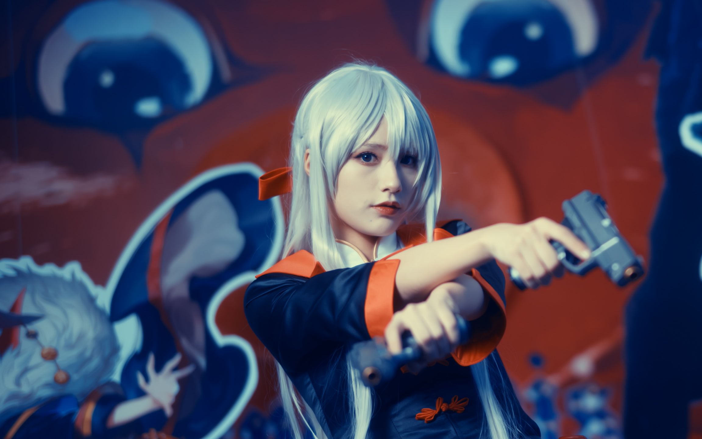 (竖版4k)bilibili cp展台coser