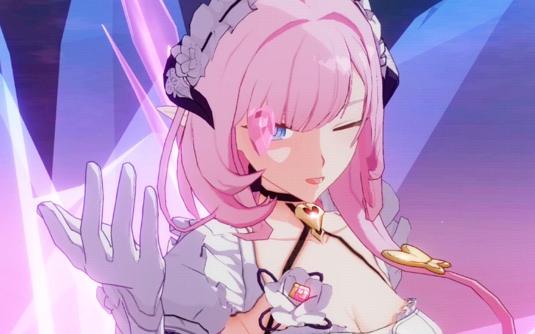 《崩坏3》粉色甜心小姐78服装试玩