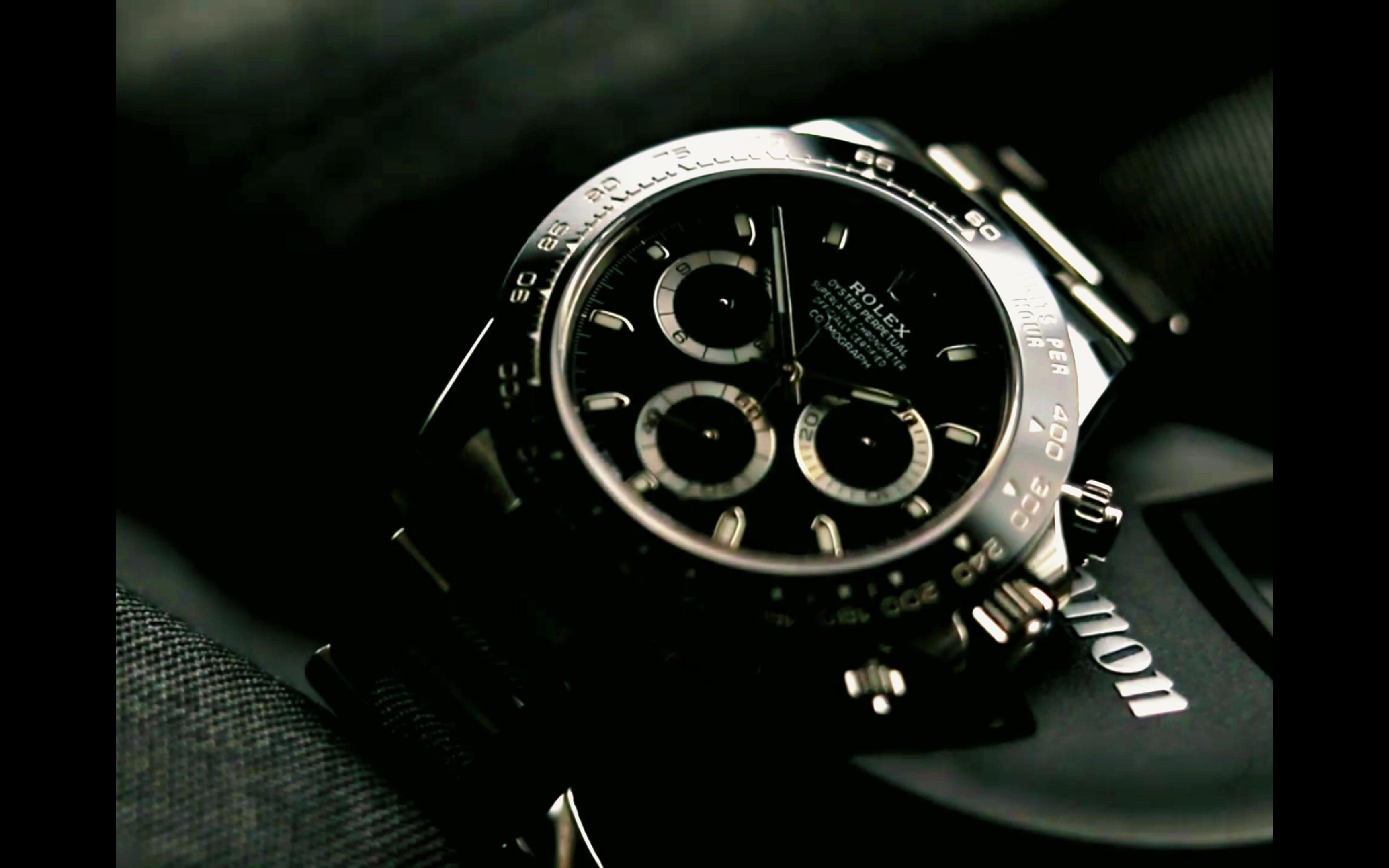 黑白配色的劳力士daytona,真的好看不挑人