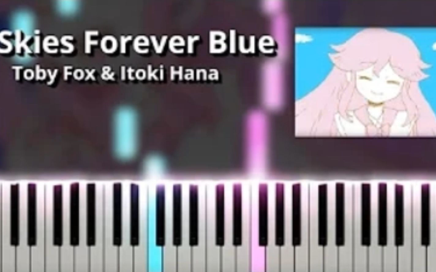 [图]Toby Fox歌曲：Skies Forever Blue 钢琴版