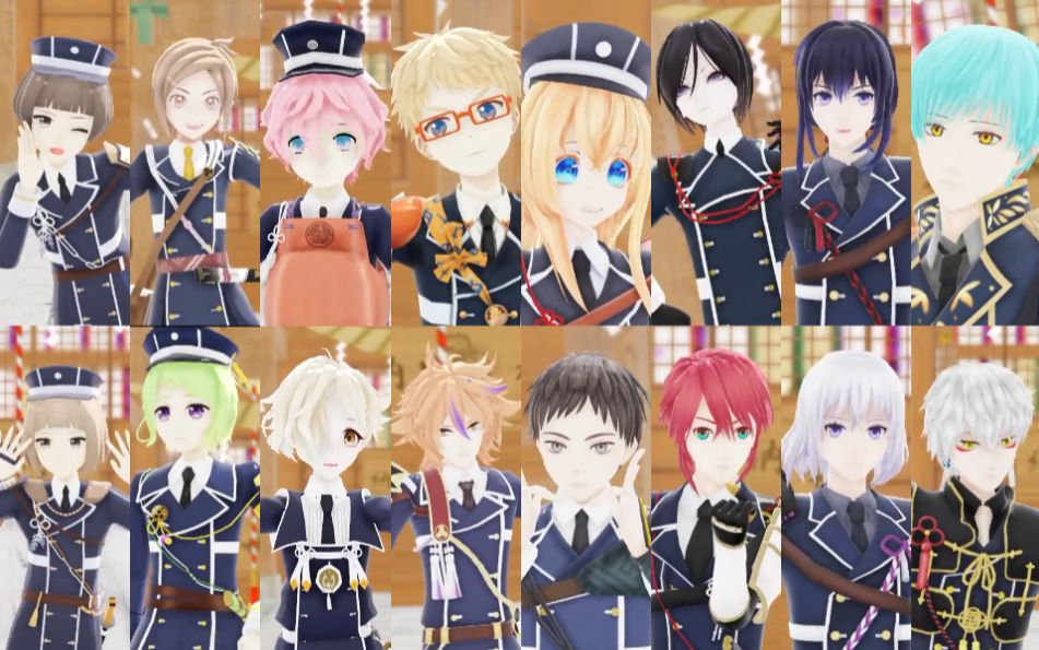 【mmd刀剑乱舞】东京夏日相会【粟田口】