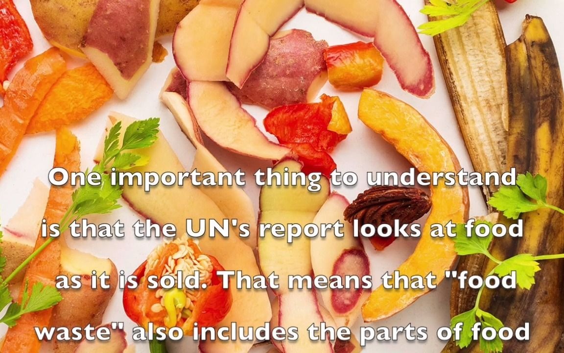 由食物到垃圾food waste is a huge and worldwide problem