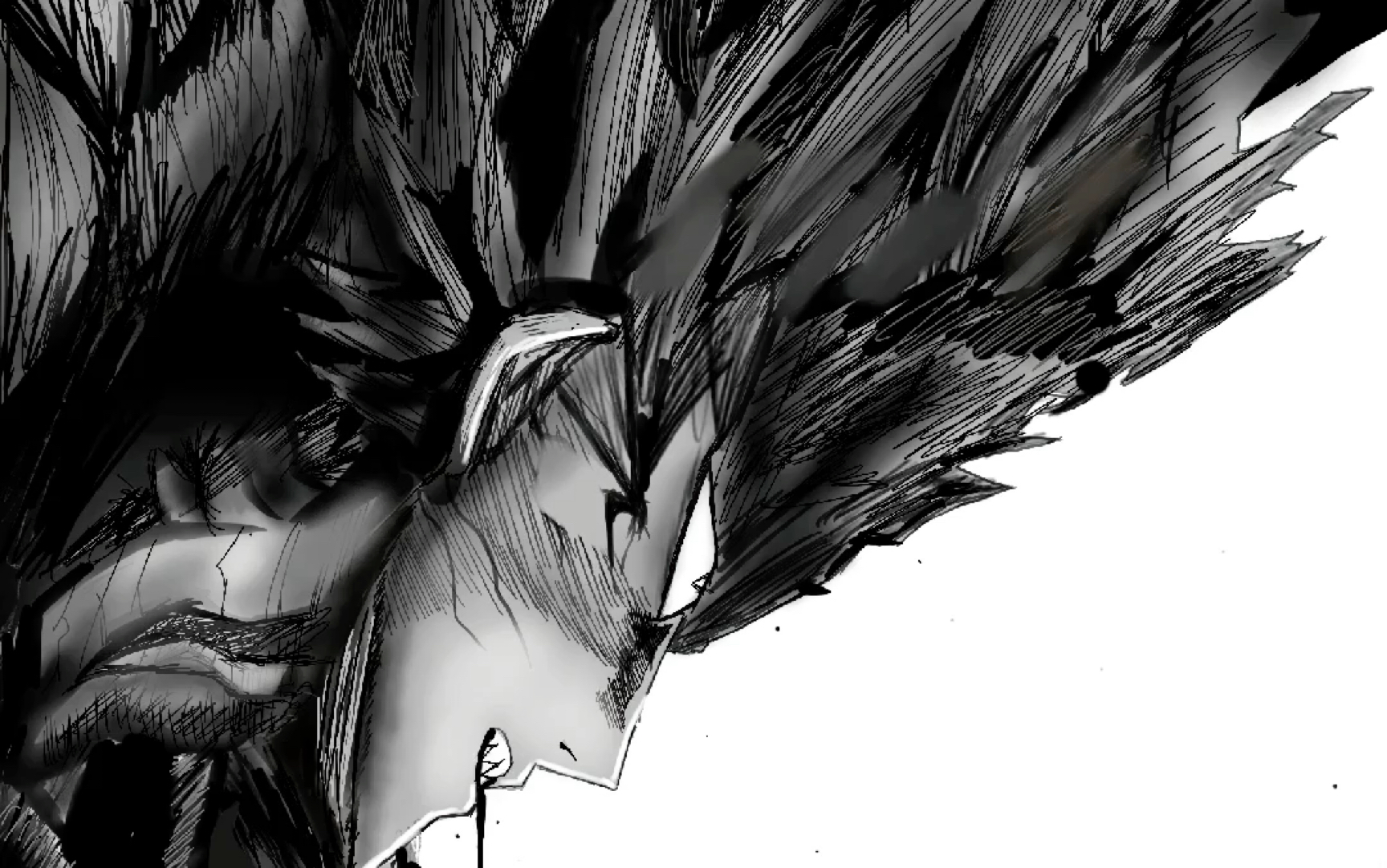 【板绘】画一只饿狼