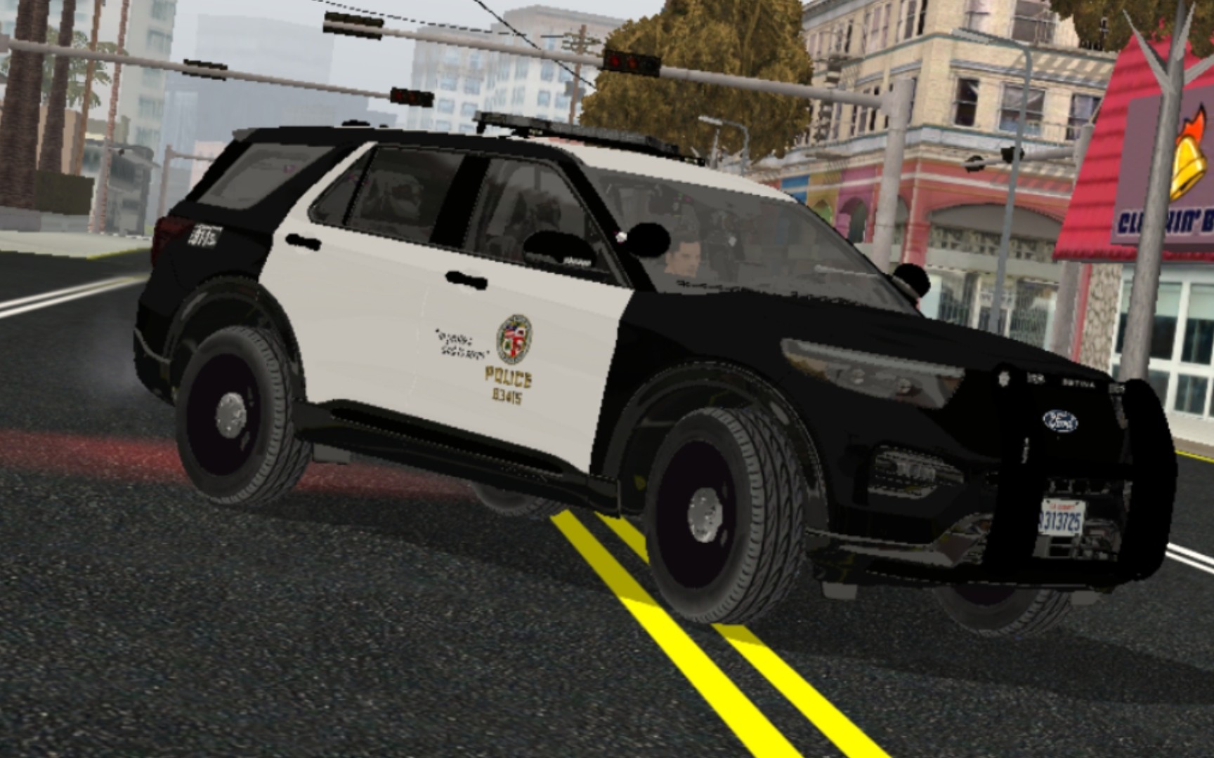 [图]LAPD patrol car 2021 Explorer